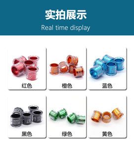 OEM Fabrikant van Vogel- en Duivenringen Sale 2024 Meerkleurige Duivenpootring ID 8mm - Product Image 6