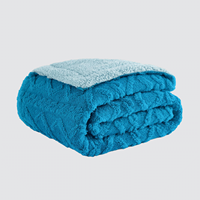 Vente directe usine ODM – Couvertures de lit en polaire Sherpa douces, confortables et chaudes, couvertures de luxe en gros