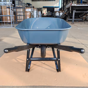 Heavy Duty 16x4,00-8 Rueda de goma neumática Carretilla Construcción 200KG Carretilla <span class=keywords><strong>Metal</strong></span> Hormigón Usa <span class=keywords><strong>100L</strong></span> 6ft Carretilla - Product Image 3