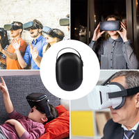 Dur Portable Résistance À La Compression Voyage Zipper EVA Cas pour 3D Réalité Virtuelle Vidéo Film Jeu Lunettes VR