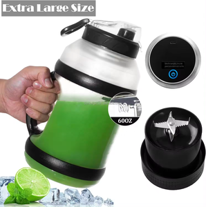 <span class=keywords><strong>Shaker</strong></span> à jus sans BPA, électrique, 2 L, grand <span class=keywords><strong>blender</strong></span> à jus, presse-agrumes manuel pour le sport, les voyages, la salle de sport, le yoga - Product Image 3