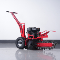 Machine forestière trancheuse TR-15 15hp essence jardin trancheuse sol trancheuse ferme fossé