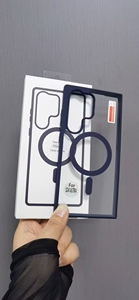 Per Samsung S23 custodia magnetica in acrilico trasparente custodia per telefono con ricarica Wireless <span class=keywords><strong>Cover</strong></span> per <span class=keywords><strong>iPhone</strong></span> 16 15 14 13 12 <span class=keywords><strong>11</strong></span> Pro Max Back - Product Image 2