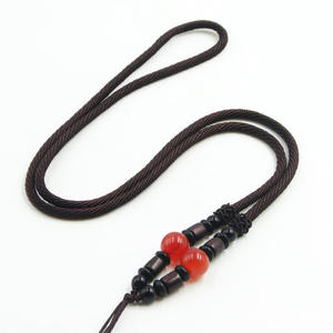 Diy Accessoires Handgeweven Jade Touw Opknoping Natuurlijke Agaat Steen Ketting Touw Jade Jade Hanger Touw Groothandel - Product Image 5