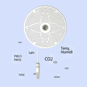 Máy Dò HạT Đầu Ra 2022 RS485 Máy Theo Dõi Chất Lượng Không Khí Trong Nhà Và Ngoài Trời