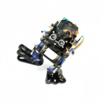 Robot Humanoide Bipedal Articulado 4DOF para Kit de Desarrollo, Programación Gráfica Mixly, DIY
