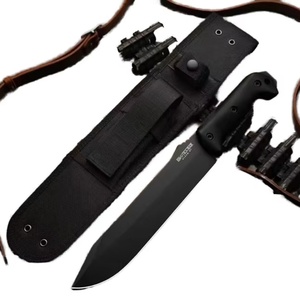 Couteau tactique de survie en plein air KA-B BK9 en acier inoxydable de haute qualité, manche G10, lame fixe, camping industriel, bricolage - Product Image 1