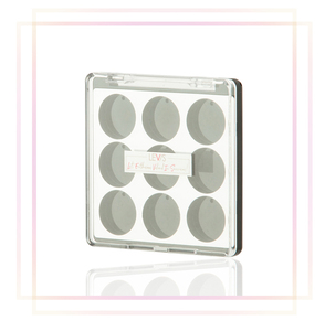 Nhãn hiệu riêng tùy chỉnh rỗng bóng mắt trong suốt bao bì Make Up Palette <span class=keywords><strong>Eyeshadow</strong></span> - Product Image 4