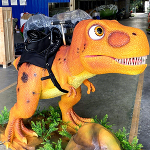 Parc d'attractions Jardin pour enfants Animatronic Cartoon Riding Dinosaur - Product Image 1