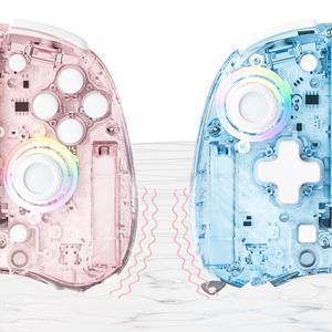Rõ ràng điều khiển không dây cho Nintendo chuyển đổi điều khiển trái & phải 1 cặp RGB không dây trong suốt Gamepad - Product Image 6