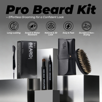 Kit de crayon de remplissage pour barbe OEM/ODM, résistant à la transpiration, longue tenue, fini naturel, pour un effet plus épais