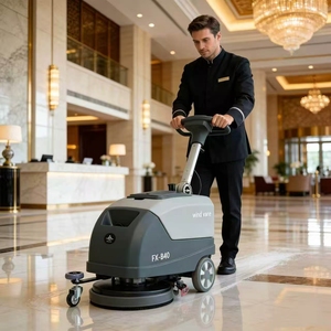 Nouvelle Autolaveuse Industrielle Portative Mini, Machine à Nettoyer les Sols à Énergie Nouvelle pour l'Entretien des Sols - Product Image 1
