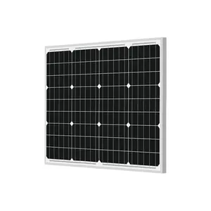 Small Size Camping Solar Panel Manufacturers 12V 24V 36V 50W 60W 70W 80W 90W 100W Custom Mono Solar PV Modules