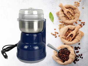 Macinino Elettrico Multifunzione Portatile in Acciaio Inox per Spezie, Aglio Umido, Frutta Secca, Caffè 50g - Product Image 2