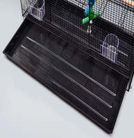 Cage à oiseaux de luxe, grande cage à oiseaux en métal, cage de reproduction pour pinson pivoine, grand nid pour oiseaux