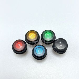 Interrupteur rond étanche pour bateau KCD1-105, 2 broches 2 positions avec lumière, 3 broches 3 positions, commande de direction, coque PA66 - Product Image 4