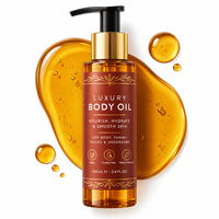 Huile corporelle hydratante aux extraits de graines et d'herbes pressées à froid pour femmes, marque privée, OEM, vente en gros en vrac