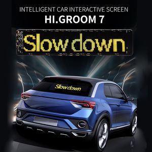 App Programmable Led Car Sign Board Usb Scrolling Message Led Matrix Panel Light Custom Digital Display For Taxi Advertising - Product Image 6