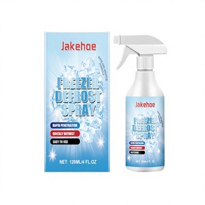 Jakehoe Eco-Friendly Fast-Acting Freezer Defrost Spray Refrigerator Ice Melter with High Foam Cleaning 120ml - Product Image 3