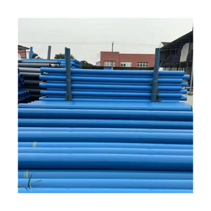 青色の<span class=keywords><strong>PVC</strong></span>井戸ソケットケーシングパイプ125mm <span class=keywords><strong>PVC</strong></span>パイプ販売中 - Product Image 2