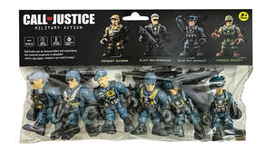 Figuras <span class=keywords><strong>de</strong></span> acción <span class=keywords><strong>de</strong></span> hombres del ejército <span class=keywords><strong>de</strong></span> 3 pulgadas <span class=keywords><strong>de</strong></span> 4 colores-6PCS Montar juguetes <span class=keywords><strong>de</strong></span> soldado con armas Play-set para niños 3 + - Product Image 2