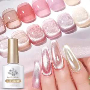 BBORN PRETTY Nail Gel Supplies Gold And Silver Universal Spar Magnetic Cat Eye Nail Gel Polish Create Your Own Brand