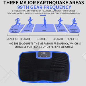 Mesin latihan jarak jauh pelat bergetar, mesin latihan jarak jauh profesional, pelat getaran, pijat, seluruh tubuh - Product Image 4