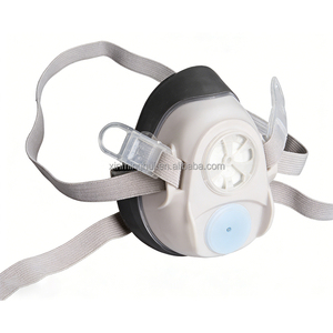 Vente en gros de l'ensemble respirateur <span class=keywords><strong>demi</strong></span>-<span class=keywords><strong>masque</strong></span> HF-52 avec écran facial, <span class=keywords><strong>masque</strong></span> de protection <span class=keywords><strong>respiratoire</strong></span> réutilisable - Product Image 1
