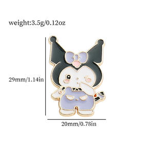 Voorraad Custom Hard Emaille Broche Revers Dier Metalen Pin Badge Fabrikant Hoed Kleding Metallic Anime Medische Spelden Voor Hoeden - Product Image 3