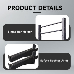 Gabbia di potere professionale per il sollevamento pesi <span class=keywords><strong>in</strong></span> centri <span class=keywords><strong>Fitness</strong></span> con più punti di attacco - Product Image 6