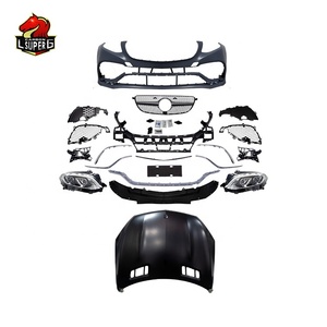 Nouveau kit carrosserie GLE63 <span class=keywords><strong>LEGAI</strong></span> pour Mercedes-Benz ML 2012-2015 W166 Facelift AMG, matériau Ptactic, couleur noire, installation facile par vis. - Product Image 2