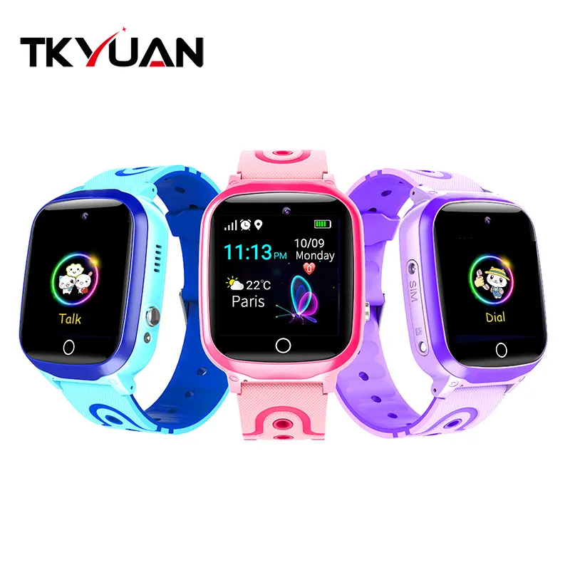 TKYUAN Smart GPS Kids Watch Waterproof Touch screen Stopwatch Camera Baby Watch for Children SmartWatch