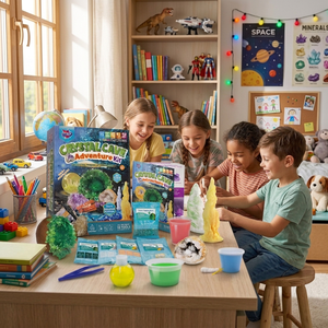 Rompe y observa tus propias geodas con este kit <span class=keywords><strong>de</strong></span> ciencia geológica Descubre las <span class=keywords><strong>maravillas</strong></span> <span class=keywords><strong>de</strong></span> la cueva <span class=keywords><strong>de</strong></span> cristal <span class=keywords><strong>de</strong></span> la naturaleza - Product Image 1