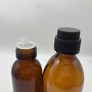 Gran oferta de alta calidad, tapa de rosca de aceite de oliva de 28mm, embalaje de plástico para té, tapa redonda de plástico para té con forro de plástico y volquete - Product Image 5