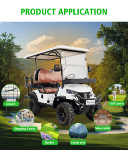 Voiture de golf électrique <span class=keywords><strong>4</strong></span> places tout-terrain légère et facile à utiliser pour les visites touristiques 2026 - Product Image 2