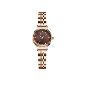 GRANDE H7520L orologio da donna di moda quadrante di diamanti di lusso atmosfera semplice cinturino in acciaio inossidabile orologio da donna casual impermeabile