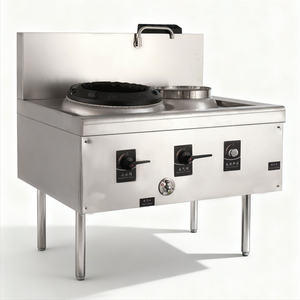 Ticari tek brülör gaz <span class=keywords><strong>Wok</strong></span> soba tek sıcaklık ile restoran otel mutfak için - Product Image 3