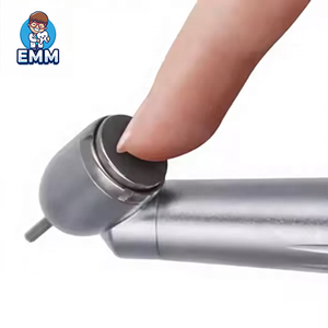 <span class=keywords><strong>45</strong></span>-graden hogesnelheids chirurgische turbine tandheelkundige handstuk van roestvrij staal, 4-gaats instrument voor tandheelkundige apparatuur, fabrieks prijs - Product Image 1