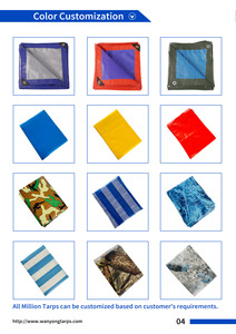 Bâche en PE Lona 150 g/m² Imperméable <span class=keywords><strong>Anti</strong></span>-âge <span class=keywords><strong>pour</strong></span> Chantier Extérieur Violet Bleu Usine Linyi Prix de Gros OEM ODM - Product Image 2
