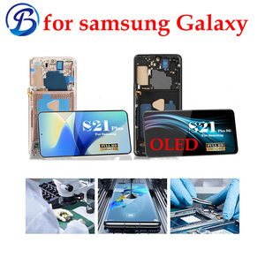 Con marco para Samsung S21 Plus OLED Venta al por mayor Pantalla LCD AMOLED de alta calidad <span class=keywords><strong>G996B</strong></span>/DS 1 año de garantía Reemplazo perfecto - Product Image 4