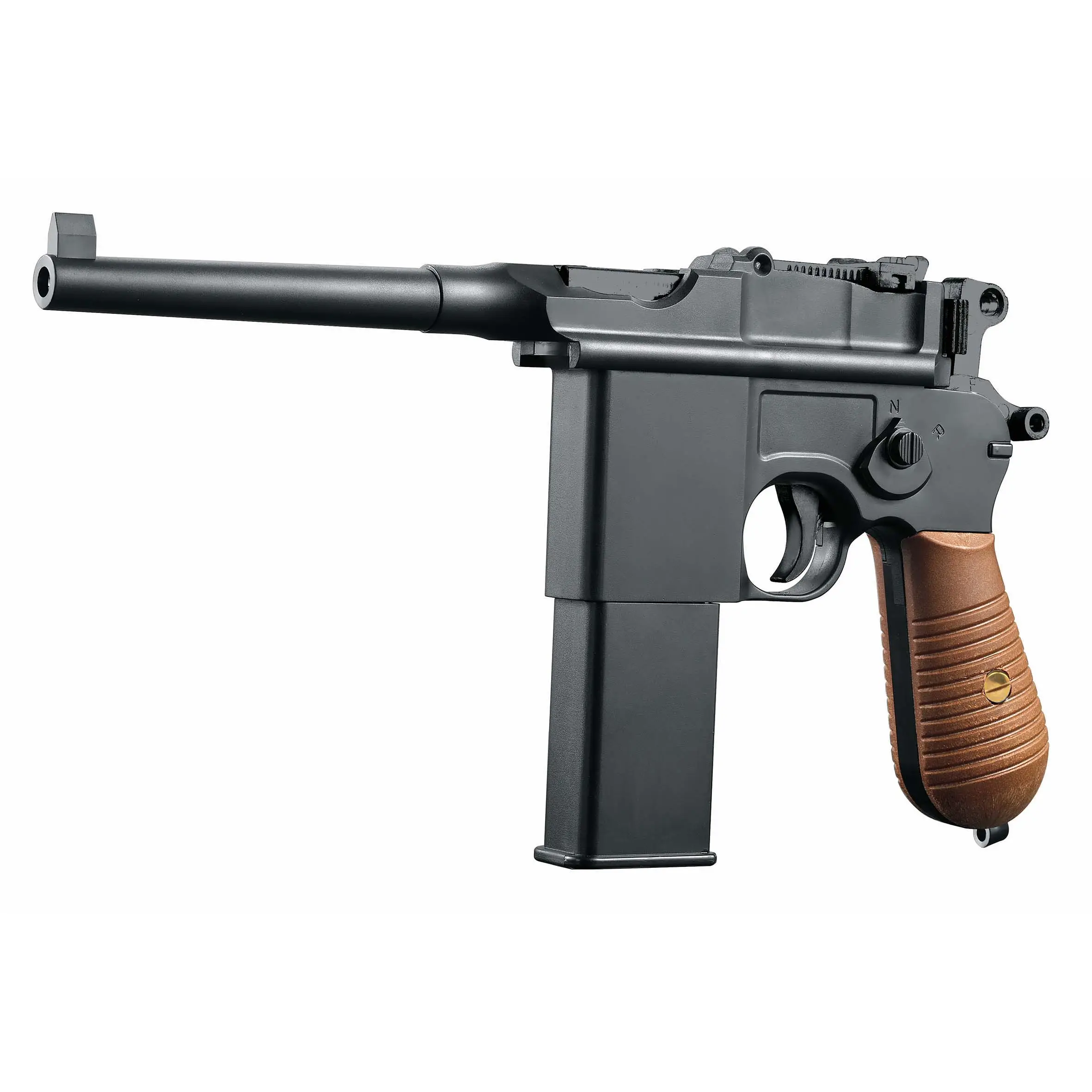 Pistola retrô Yutong Metal Mauser WarGame Real CS Battle BB Bomb Bomba de brinquedo de alta qualidade e detalhes