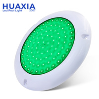 Nouvelle lampe LED plate HUAXIA pour piscine, 12W RGB, télécommande, montage en surface, piscine, sous-marine, Piscina