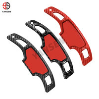 Palettes de changement de vitesse en fibre de carbone ABS pour volant Ford Mustang GT Dark Horse EcoBoost 2024 2025 2026 – Accessoires d'extension DSG
