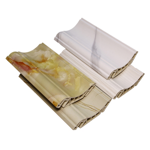 Moulures de plafond en mousse de polyuréthane de style européen en gros, moulures de plafond en PU plates pour la conception de corniches de plafond - Product Image 1