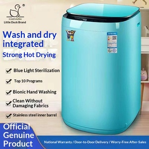 Lavadora Automática Pequeña Little Brand de 4-8 kg, Control por Botones, Nivel de Energía 3, Secado Todo en Uno para Little Du - Product Image 4
