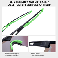 Lunettes de sport OEM, lunettes de soleil polarisées pour le cyclisme, la course à pied, la pêche, logo personnalisé, vente en gros, lunettes de sport en vrac