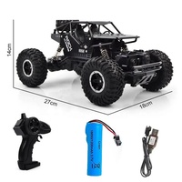 Vente en gros usine – Nouvelle voiture télécommandée tout-terrain 4x4 2,4 GHz en alliage 1/16, camion RC grimpant sur rochers, jouet pour enfants