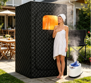 Carpa de Sauna para Exteriores en Oferta con Calentador y Estufa, Sauna Portátil para Uso Doméstico - Product Image 1