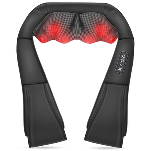 Nuevo Masajeador Eléctrico Shiatsu para Cuello y Espalda, Masaje de Tejido Profundo para Aliviar el Dolor Muscular de Cuello y Hombros - Product Image 1