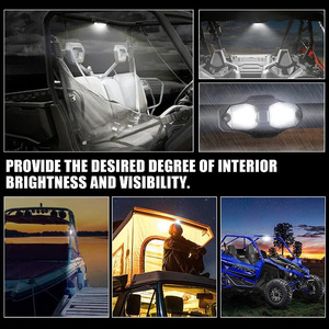 Utv <b>Led</b> <b>Light</b> <b>Bar</b> With Switch Aluminum Body 12V Dc For Off Road Vehicle Roof Mounting - Product Image 5